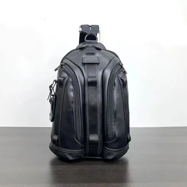 Full Leather Waterproof Backpack Men's Backpack 932743 Business Commuting Solid Color Versatile Genuine Leather Bag Student Backpack