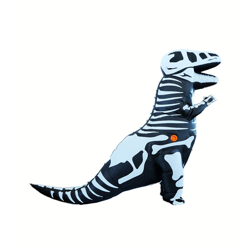 Dinosaurio transfronterizo trajes inflables elegidos divertidos fiesta personalidad trajes inflables costillas T. rex