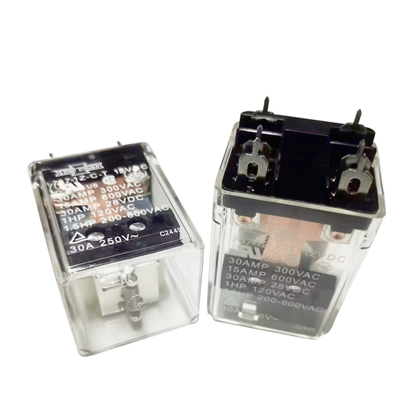 Промышленное реле на Solid State 737-1Z-C-T 12VDC замена Matsukawa 737-1X, два открытых и два закрытых, 30A