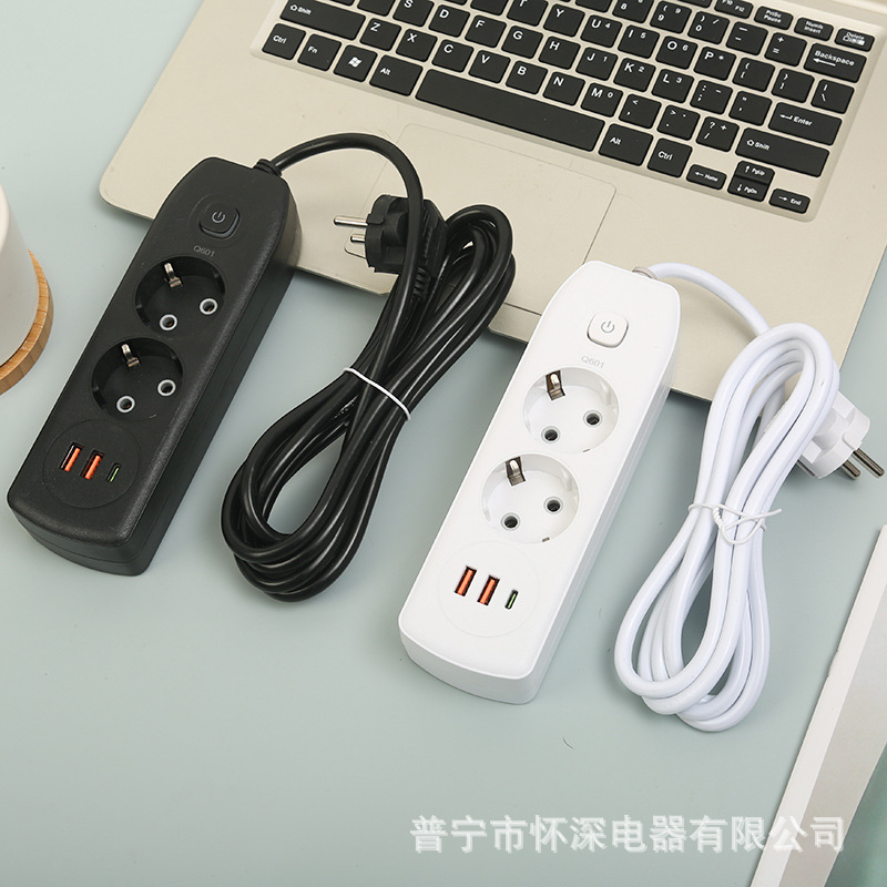 Bloqueo de carga inteligente estándar EUROCON MAX + 5Vdc fuente de alimentación multifuncional enchufe ruso en caja de color europea