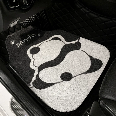 Cizgi Panda avtomobil döşəməsi, universal tək parça, əsas sürücü üçün çirklənməyə qarşı