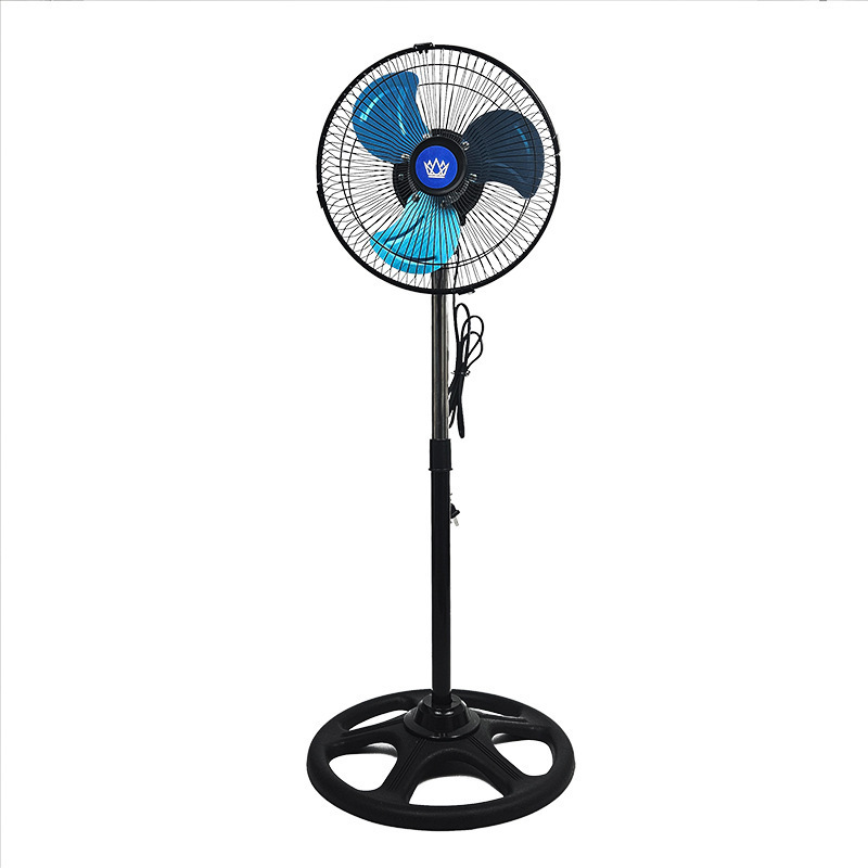 Fábrica directa de ventilador de piso doméstico de 10 pulgadas para niños cubierta de malla de plástico pequeño gran ventilador de energía eólica comercio exterior transfronterizo