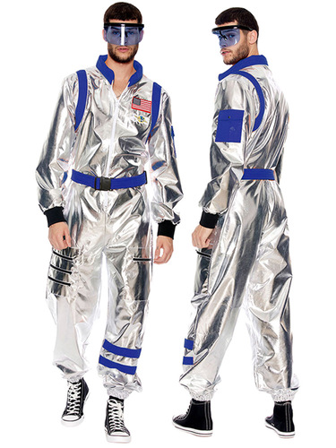 Space clothing spacesuit silver jumpsuit cos clothing wandering earth astronaut clothing China spacesuit