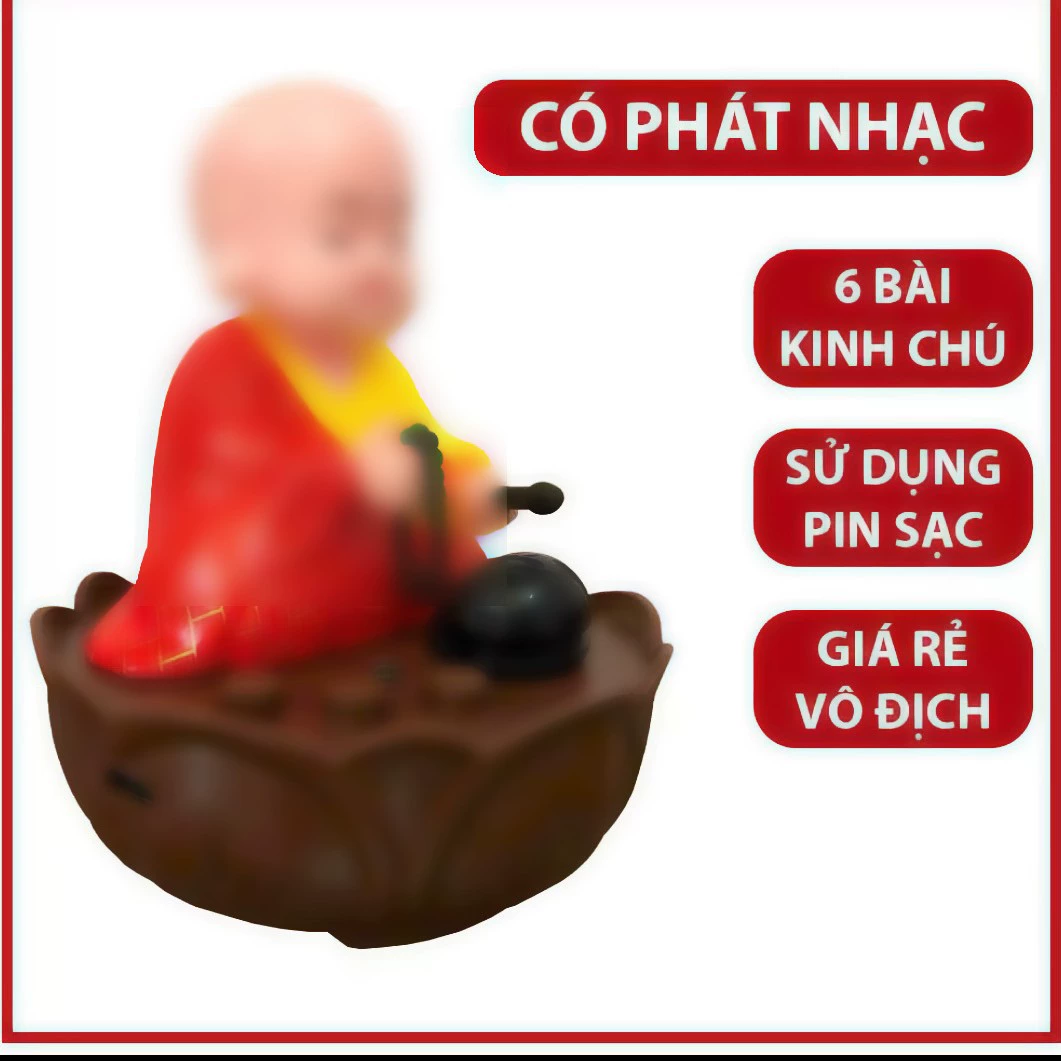 Автомобиль Пение Буддийская Сутра Стук Деревянная Рыба Маленький Монах Автомобиль Креативные Украшения USB Зарядка Музыкальный Световой Нод Маленький Монах