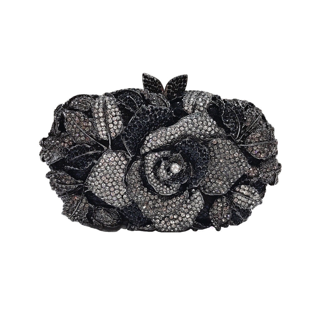 BL133 una flor hueca bolsa de diamantes bolsa de cena bolsa de diamantes bolsa de damas bolsa de mano Aliexpress descuento