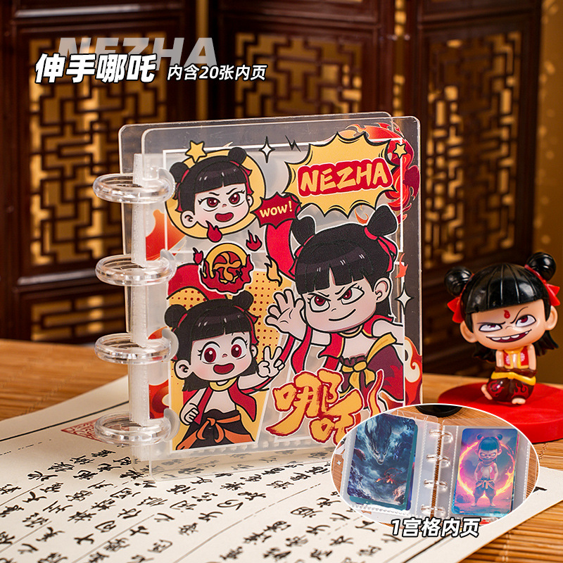 Tarjetas de caballo transparentes de chicas de alto valor acrílico tarjetas pequeñas tarjetas de foto álbum de fotos de botón de hongos de hoja