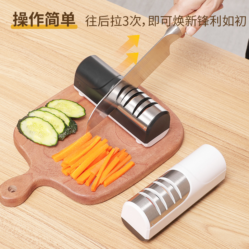 磨刀器家用快速手持厨房多功能磨刀石神器电动自动充电便携新款|undefined