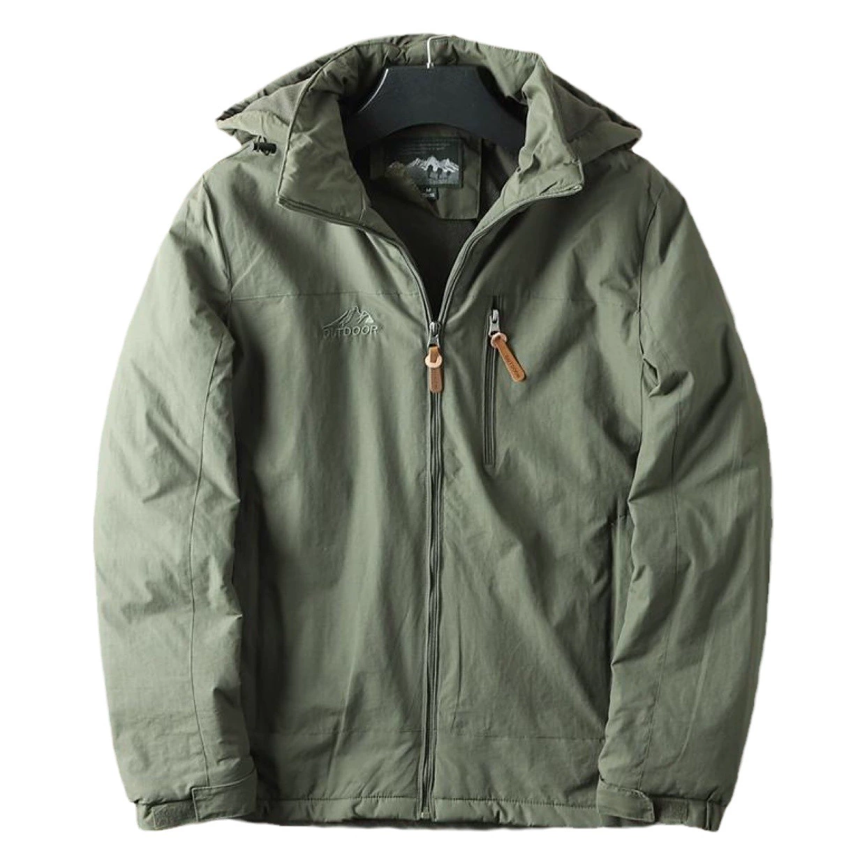 Классическая технология, трехслойная, ветрозащитная, водонепроницаемая Мужская Уличная утепленная теплая куртка с флисовой подкладкой высокой плотности