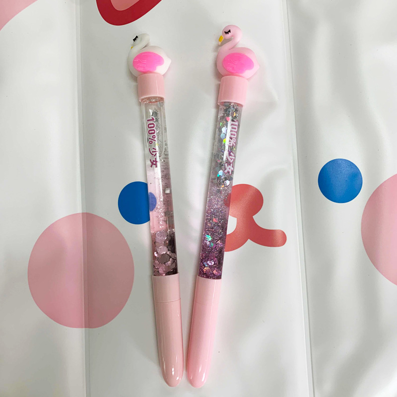 Dibujos animados lindo Hada palo lindo dibujos animados estrellas en aceite arenas movedizas magia creativa colorido arenas movedizas pluma de gel pluma