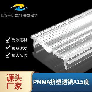 Our Factory Produces High-Transparency Extruded Line Light Optical Lenses, Led Lighting Lenses, and Supports Optical Design