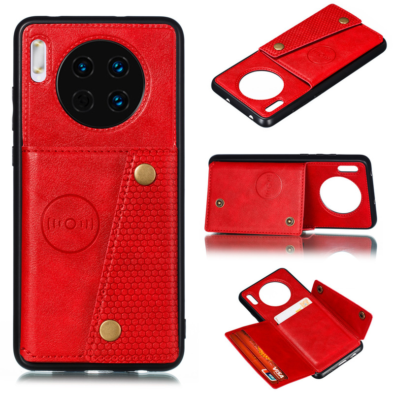 Suitable for Huawei Mate30 Pickup Bag Mobile Phone Case Mate30Pro Car Magnetic Holder Protective Cover