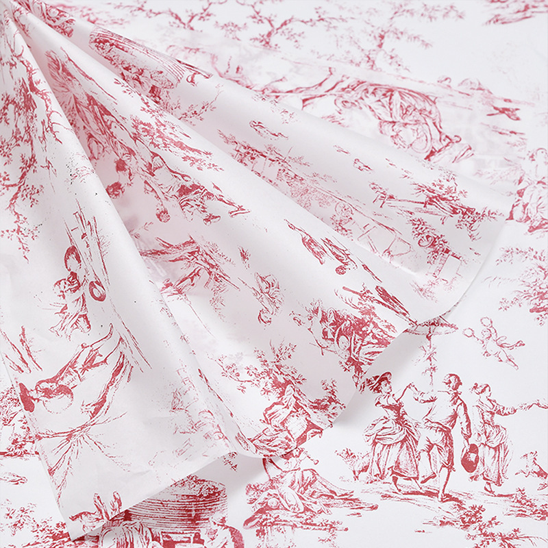 Nuevo estilo de embalaje de ramo papel de revestimiento impreso grueso papel de Sydney chino papel de copo de nieve papel de regalo de flores papel de regalo