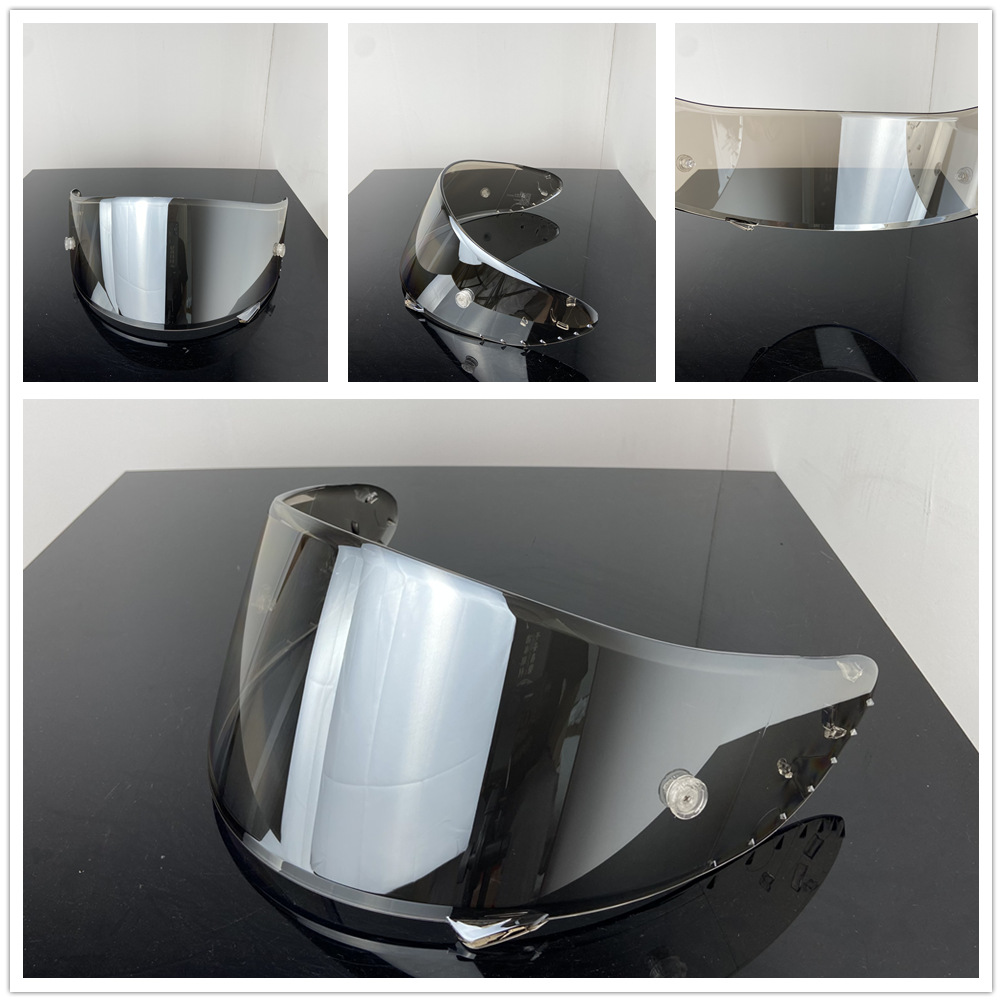 X14 Large Nail Buckle Helmet Lens Suitable for Z7 Nxr Rf1200 Xspirit Electroplated Helmet Mirror