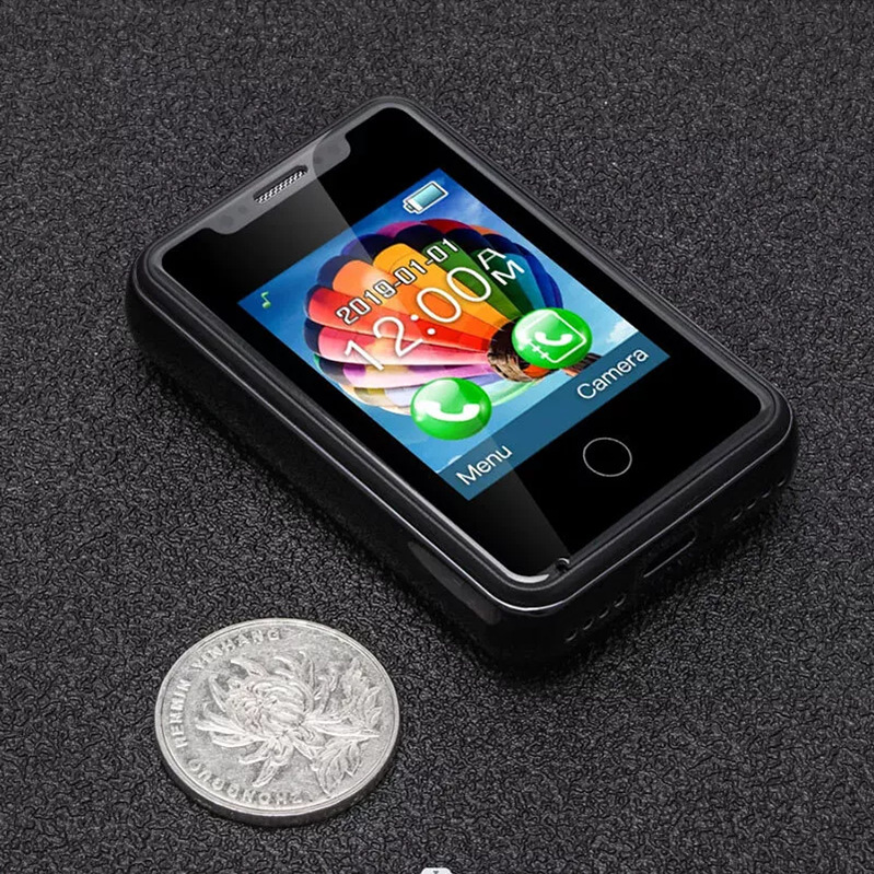 Wholesale 8Xr Non-Smart 2g Flip Phone for Seniors/Students, with Qwerty Keyboard, Touch Screen Buttons, and Camera