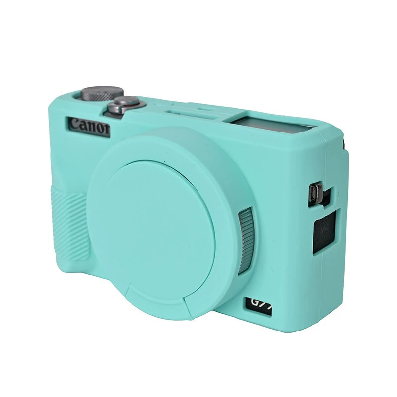 Силиконовый защитный чехол Canon G7XIII, мягкий корпус для камеры, лёгкий, ударопрочный, разные цвета