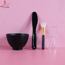 廠家直供硅膠面膜碗套裝面膜棒調膜碗美容化妝工具DIY調膜碗