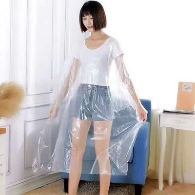 disposable Plastic Haircut Shroud Dye hair Hairdressing Hot Oil waterproof apron enlarge Independent packing Shawl