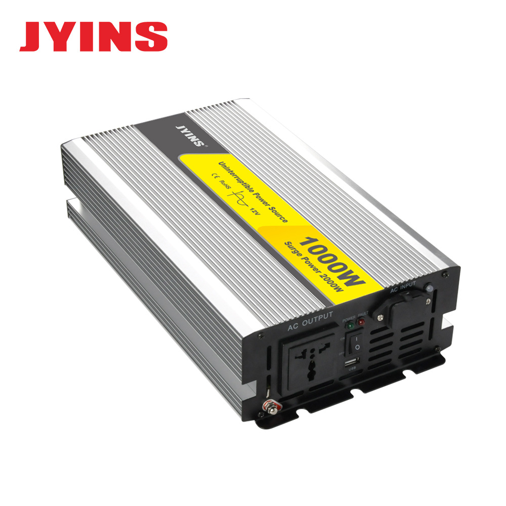 工厂直销 足功率1000W纯正波逆变器 带充逆变器 充电逆变一体机