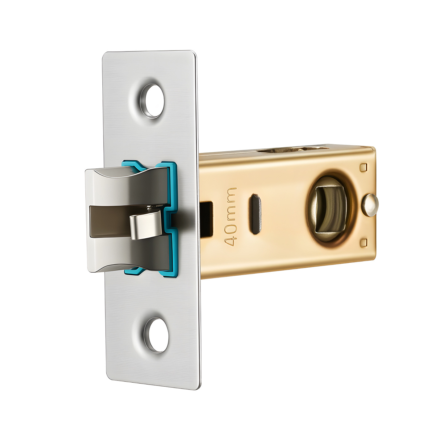 Cuerpo de cerradura para baño, lengüeta de cerradura, núcleo de cerradura de puerta, lengüeta simple, accesorios universales para inodoros y baños, lengüeta de cerradura para sanitarios y baños.