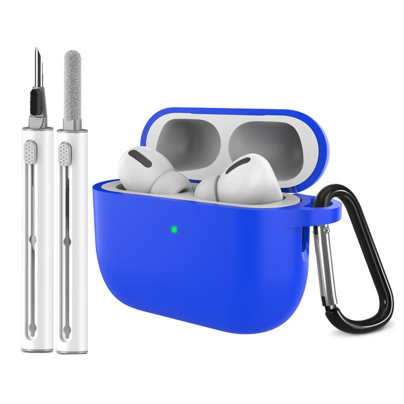 适用Airpodspro3保护套苹果耳机保护壳硅胶纯色airpods保护壳批发|undefined