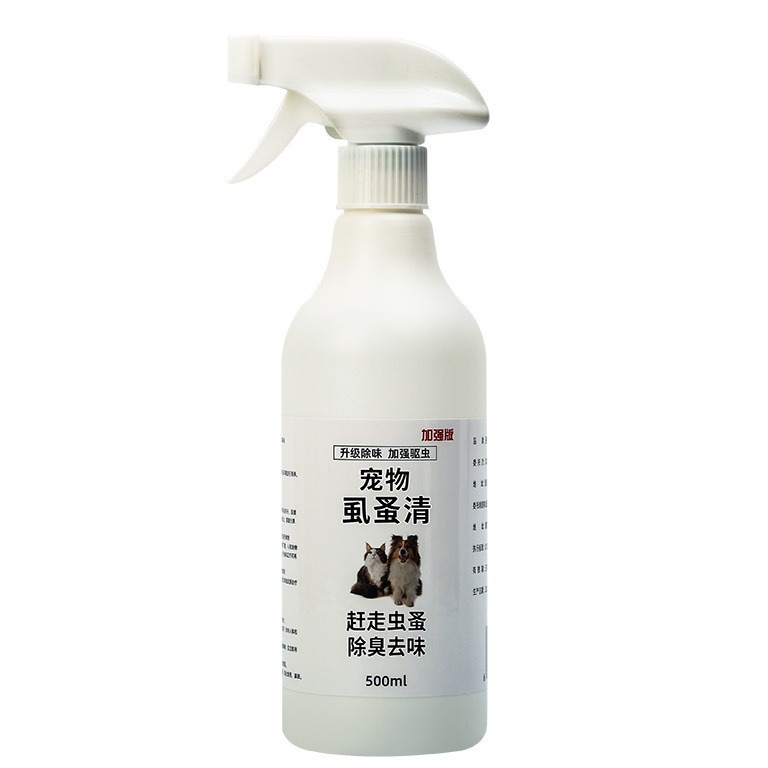 누와 벼룩 클리어 500ML 강화 버전 4 병 4 노즐 (4 병)