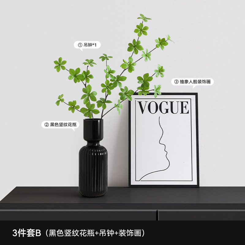 Entrar en el hogar decoración de puerta de entrada moderna alta sensación de sala de estar hogar escritorio TV comedor armario zapatos nicho decoración suave