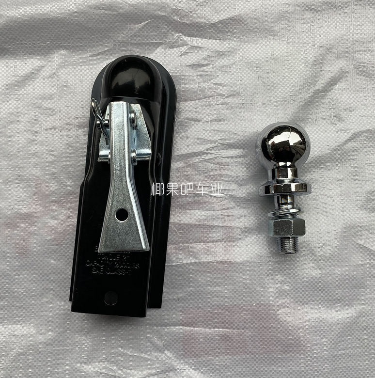 DIY four-wheel go-kart and ATV accessories, modified trailer chassis ball head, rear trailer equipment connector