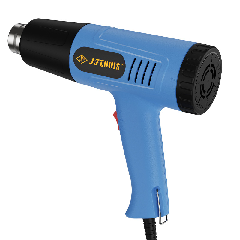 JFTOOIS Jinfeng 1600W pistola de aire caliente pistola de secado termostato película de coche pistola de horno ventilador de aire caliente de dos velocidades transfronterizo