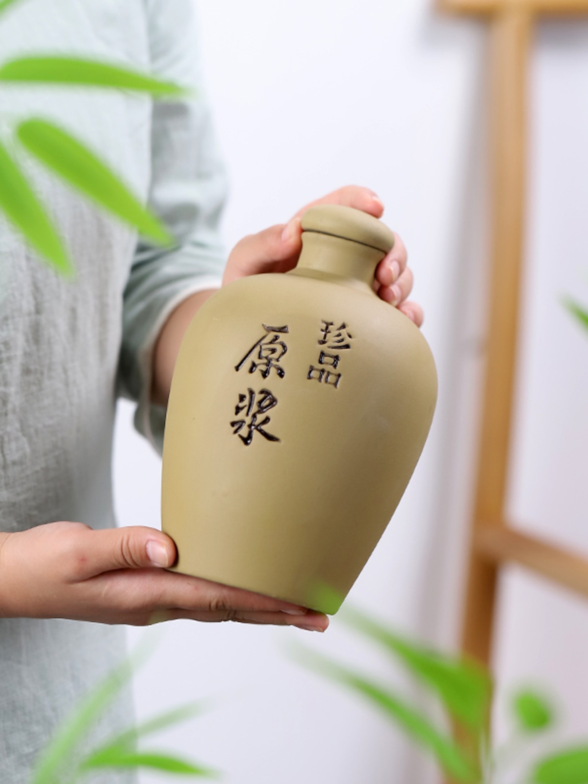宜兴土陶复古1斤2斤3斤5斤装密封泡酒瓶窖藏酒坛原浆黄泥陶瓷酒罐