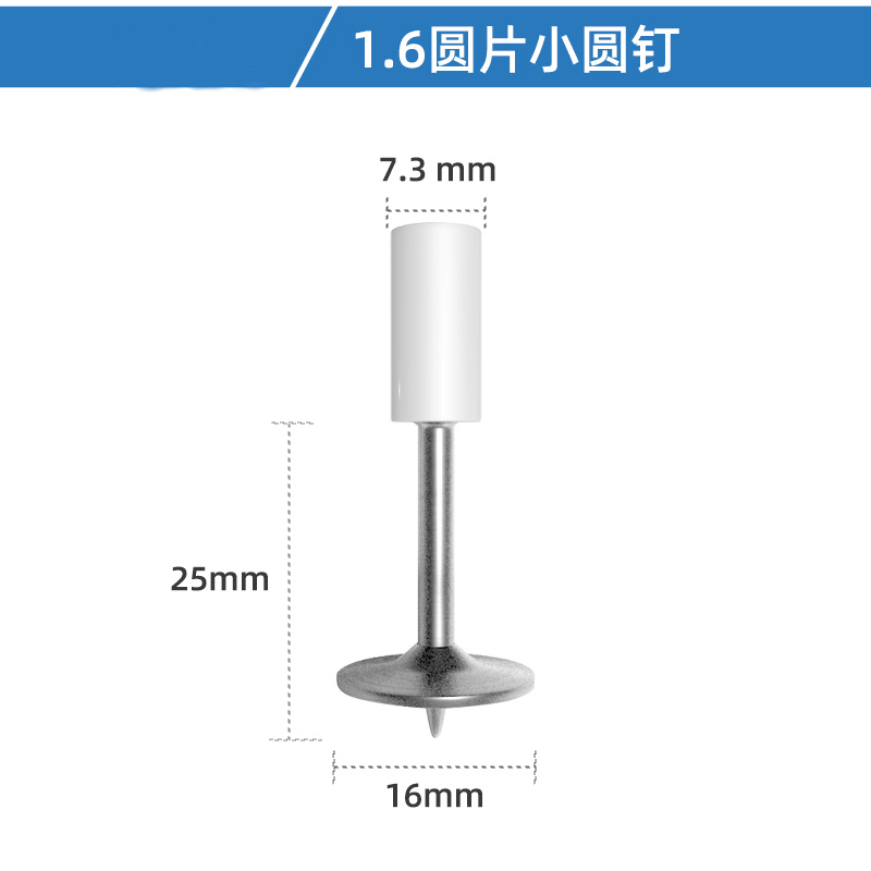 Clavos de caja completa para enviar pistola Mini clavos contra incendios Techo Clavos de disparo integrados Clavos de pistola 20 clavos de pistola