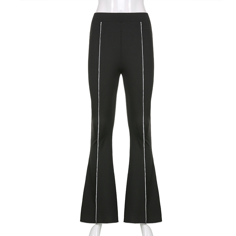 fashion new high-waisted flared pants NSLQ63166