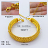 Accessory from Yunnan province, ethnic chain, bracelet, ethnic style, 24 carat, wholesale