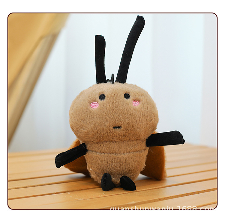 新作ゴキブリ小強ぬいぐるみ抱き枕クッションいたずら可愛いおもしろ人形おもちゃペンダント卸売|undefined