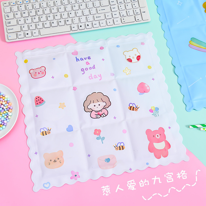 冰垫卡通坐垫夏天冰垫降温水垫椅子冰凉凉垫夏季水袋学生水坐垫