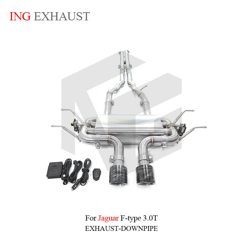 Suitable for Jaguar F-Type X152 2014- 3.0T with silencer valve automotive performance parts pipeline