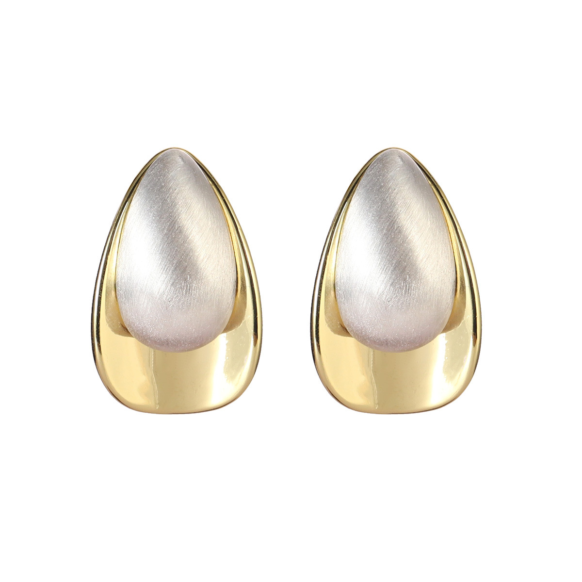 7g Weight Copper Ear Needle Material Ear Studs Classification 1 Pair Quantity Daily, Street Occasion Copper Material Geometric Pattern Women's Gender Mixed Metal, Plating Design Retro, Commute Style 1 Pair Retro Commute Geometric Mixed Metal Plating Copper Ear Studs 26