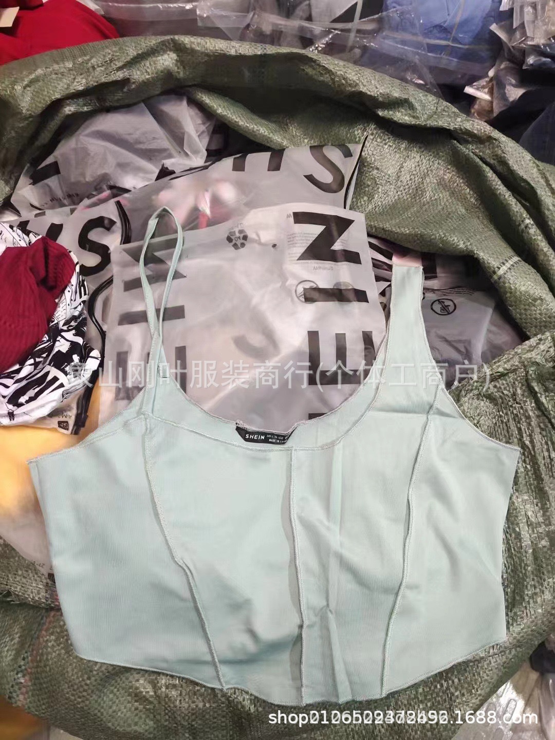 Fábrica de suministro de verano venta caliente de comercio exterior ropa de mujer shein miscelánea Europa y América inventario del sudeste asiático mercancías al por mayor embalaje