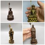 仿古地藏佛像摆件九华山地藏王佛像摆件家居装饰工艺品地藏摆件