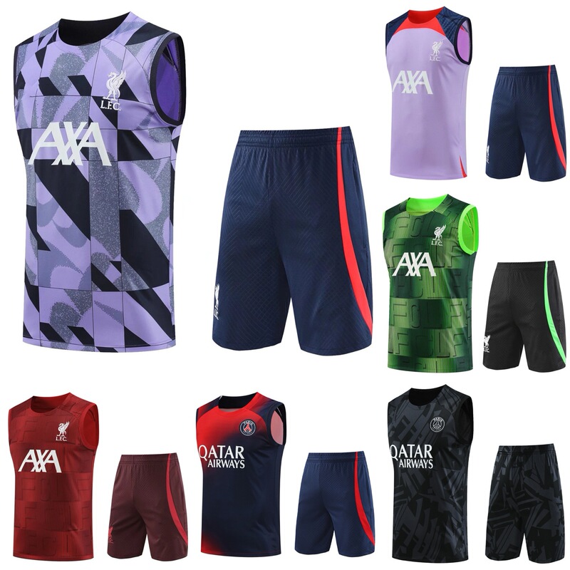 Football training suit Liverpool Paris Barcelona Dort Atletico Madrid Arsenal inter Marseille Chelsea vest suit