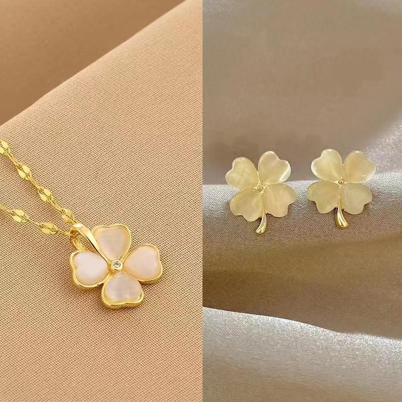 Accessori donna Temperamento Set di gioielli Set di doppia collana di diamanti_voghion.com