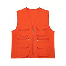 W 10916 Multi pocket volunteer work vest ��ڴ���װ־Ը����