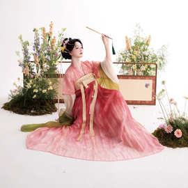 原创仙气飘飘【小郡主】唐制汉服女齐胸襦裙原创日常春夏新款显瘦