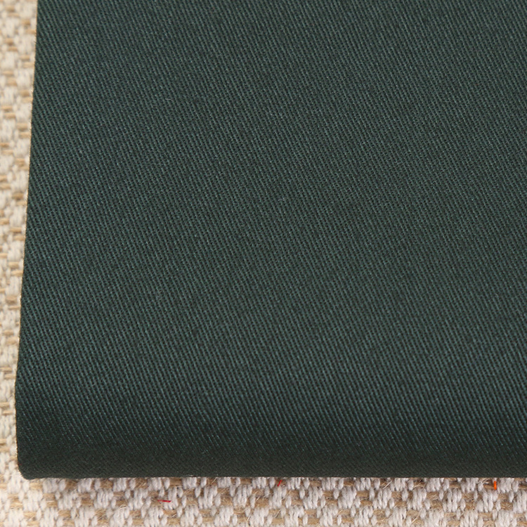 Tc tejido de alta calidad teñido sólido 80% poliéster 20% algodón 3 / 1 tela de twill uniforme