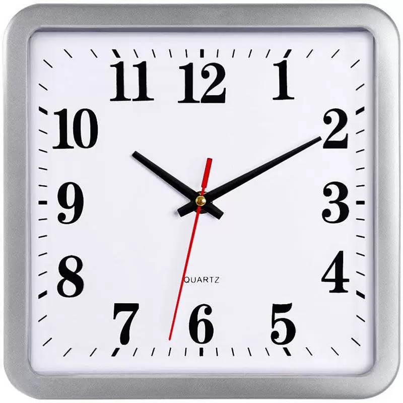 Rectangular quartz fashionable pocket watch, simple and elegant design