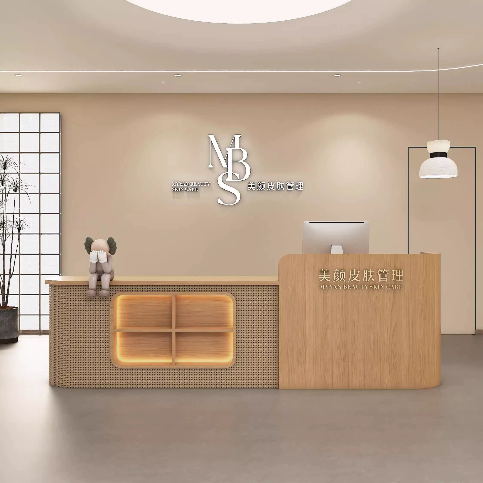 Касса для салона красоты, японский ротанговый стойка для отеля, ресторана, стойка регистрации для B&B, стойка для магазина одежды