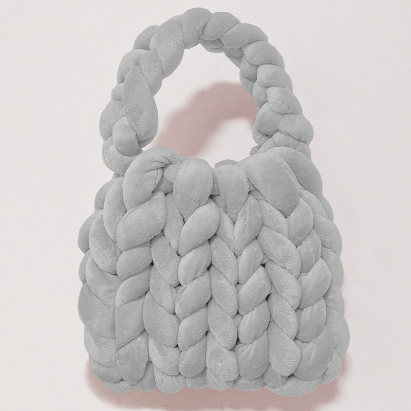 Accesorios de relleno de algodón islandés hilo diy bolsas de mano tejidas alfombras de alfombra de hilo de lana super gruesa ganchillo