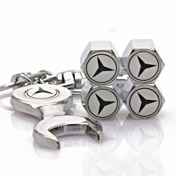 Suitable for Mercedes-Benz C-Class S-Class Gla Glk Glc Tire Valve Cap Anti-Theft Personalized Modified Valve Core Cap