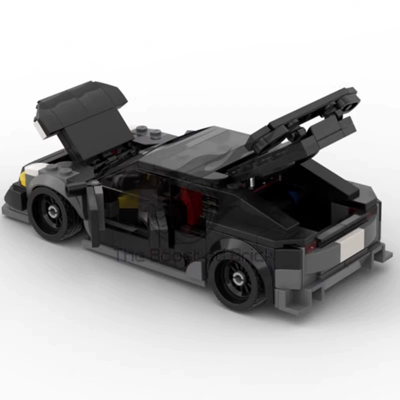 Конструктор Lego, LEGO, автомобиль гоночный, модель автомобиля, игрушка, 8 элементов