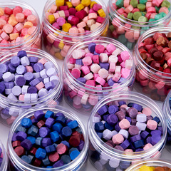 Fire Seal Wax Pellet Refill Jar, Mixed Color Octagonal Fire Seal Wax Pellet Manufacturer Wholesale Mixed Fire Seal Wax Seal