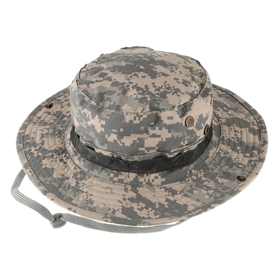 Al Aire Libre táctico camuflaje Beni sombrero militar fans sol protección sol sombrero borde redondo sombrero al aire libre entrenamiento pesca sombrero